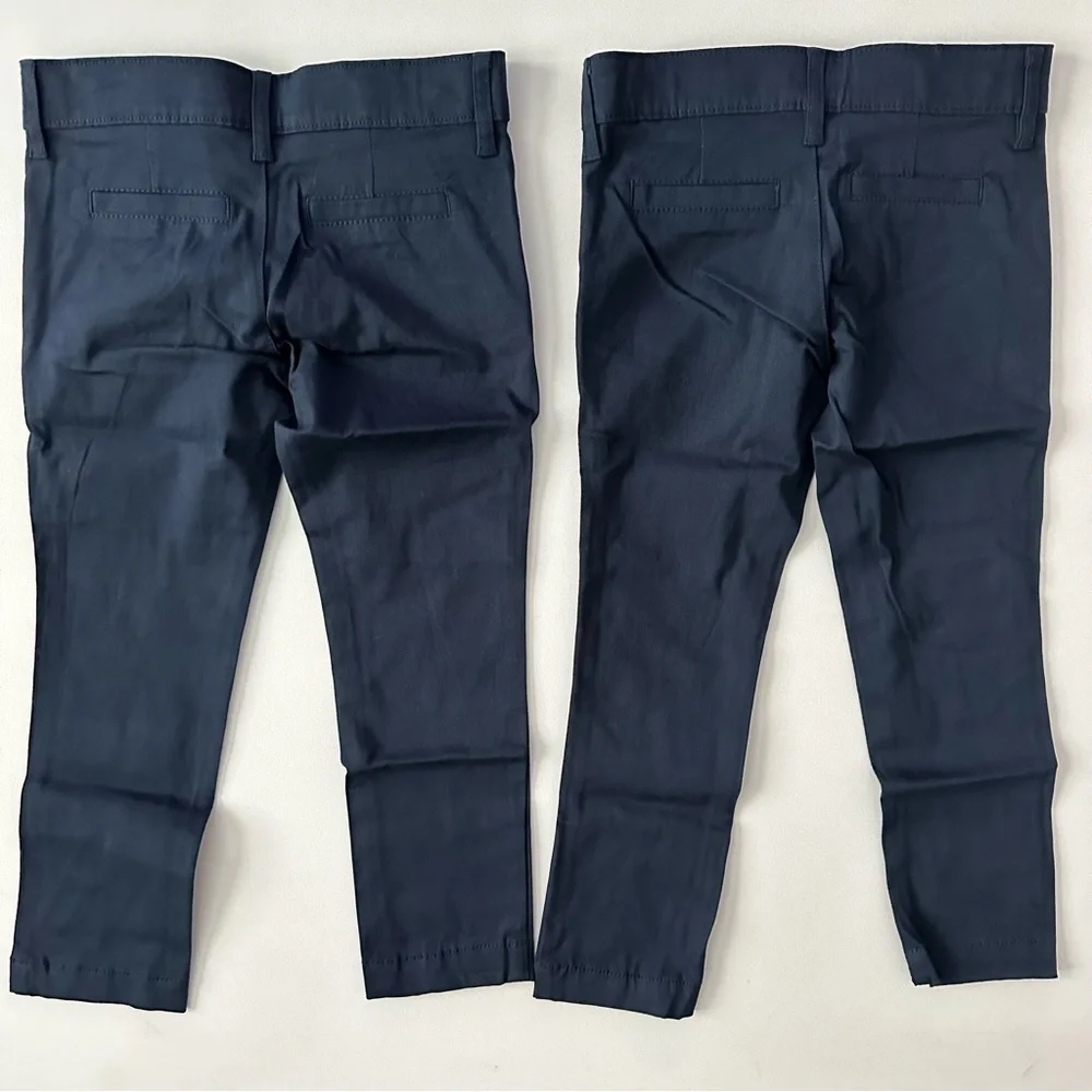 Old Navy Toddler Girl Bundle of 2 Skinny Uniform Pants Size 5